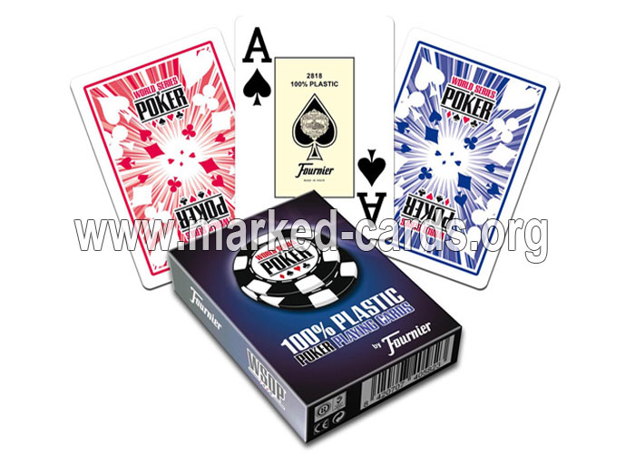 Fournier WSOP markierten Karten, Fournier Serien Markierte Karte, Markierte Karte
