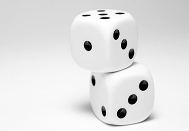 Induktions-Würfel, Poker-Zubehör, Markierte Karte