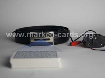 Ledergürtel scannen kamera, Messkamera, Markierte Karte